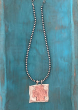 Load image into Gallery viewer, Mixed Metal cross pendant
